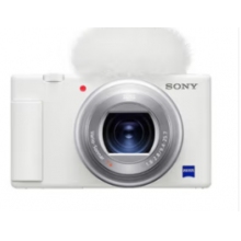 索尼（SONY）ZV-1 Vlog相機(jī) 4K視頻/美膚拍攝/強(qiáng)悍對(duì)焦/學(xué)生/入門 (ZV1) 白色