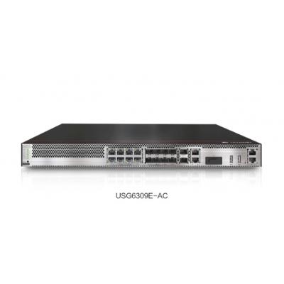 華為HUAWEI企業(yè)級防火墻千兆8GE, 2*10GE SFP+, 2GE SSL VPN企業(yè)安全酒店商場辦公室會議室機架式USG6309E-AC